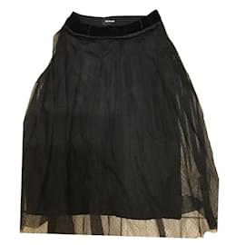 The Kooples-Kooples Tea Skirt worn 1 time-Black