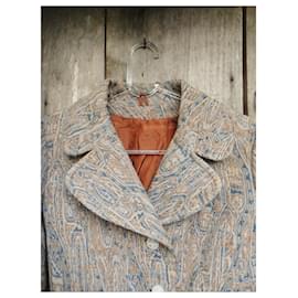 Autre Marque-jaqueta vintage dos anos sessenta 38-Cinza