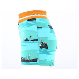 Bañador Hermès Azul Azul