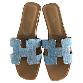 Hermès Sandals Blue