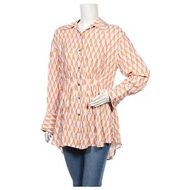 Autre Marque Camisa de viscose cor fígado Multicor