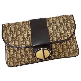 Christian Dior Pochette vintage Marrone Bronzo