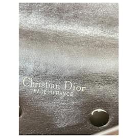 Christian Dior-bolsa clutch vintage-Marrom,Bronze