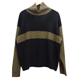 Fendi-Knitwear-Brown,Black