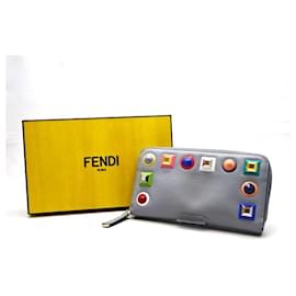 Fendi-Wallets-Grey