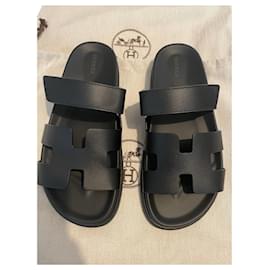 Hermès Sandals Black