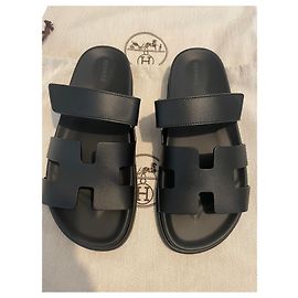 Hermès sandali Nero