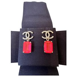 Chanel Orecchini Rosa