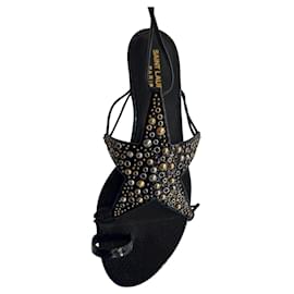 Saint Laurent-Sandals-Black