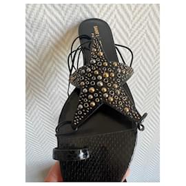 Saint Laurent-Sandals-Black
