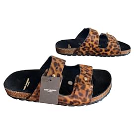 Saint Laurent-Sandals-Brown