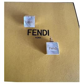 Fendi-Earrings-Cream