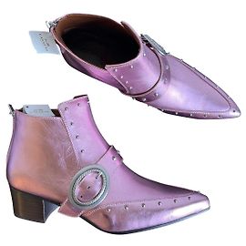 Coach Bottines Rose
