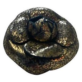 Broche Camélia Chanel Dorée Bijouterie dorée