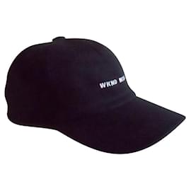 Weekend Max Mara-MAX MARA WEEKEND nuovissimo cappellino da baseball in pura lana.-Blu scuro