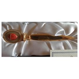 Faberge-Authentic Fabergè egg Iperial Collection letter opener-Golden