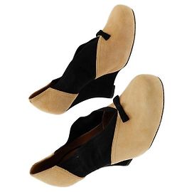 Talons compensés Tabitha Simmons Noir Caramel