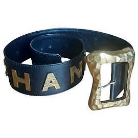 Cinto CHANEL Preto