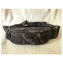 Prada Nylon camouflage bum bag Multiple colors