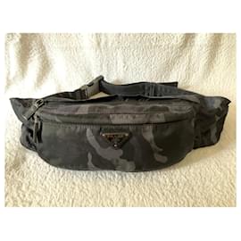 Prada-Nylon camouflage bum bag-Multiple colors