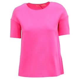 Top Auden Stretch Neoprene J Brand em Nylon Rosa Rosa