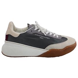 Stella Mc Cartney Zapatillas bajas Stella McCartney Loop de poliéster gris Gris