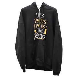 Vêtements Sudadera con capucha Hocus Pocus de Vetements en algodón negro Negro