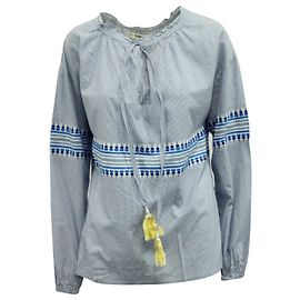 Autre Marque Top LemLem Mwali Poeta in cotone multicolore Altro