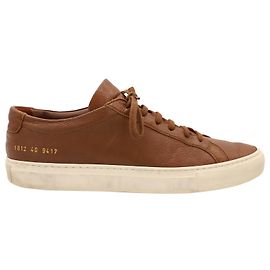 Autre Marque Sneakers Common Projects Achilles in Pelle Marrone Marrone