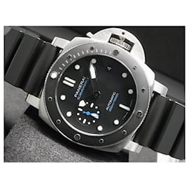 Panerai-PANERAI PAM00683 Submersible 42 MM ceramic bezel Genuine goods Mens-Black