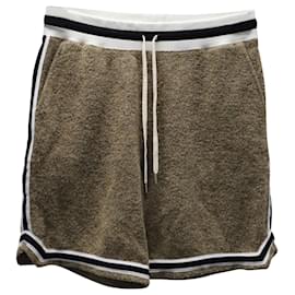 Autre Marque-Pantalones cortos John Elliott Boucle Game en algodón marrón cañón-Castaño