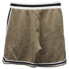 Autre Marque-John Elliott Boucle Game Shorts in Canyon Brown Cotton-Brown