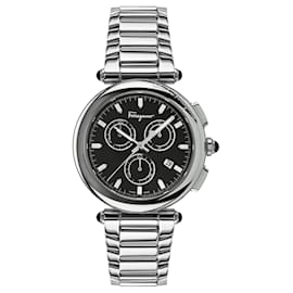 Salvatore Ferragamo-Ferragamo Idillio Chronograph Watch-Silvery,Metallic
