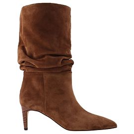 Paris Texas Slouchy Boot in Pelle Marrone Marrone