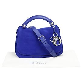 Dior Be Dior Petit Cuir Daim Bleu Bleu