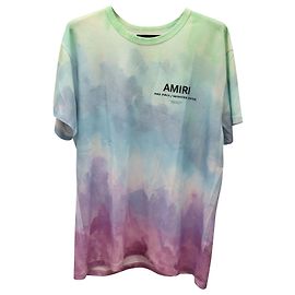 Amiri Pre-Fall Winter 2020 Tie-Dye T-shirt in Multicolor Cotton Multiple colors