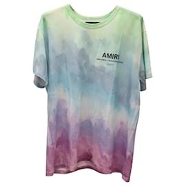 Amiri-Amiri Pre-Fall Winter 2020 Tie-Dye T-shirt in Multicolor Cotton-Multiple colors