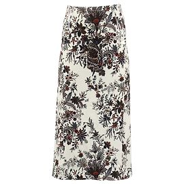 Paco Rabanne Geblümter Midirock aus mehrfarbiger Viskose Andere