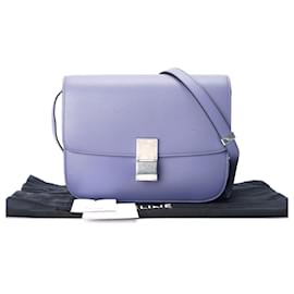 Céline-Bolsa de caja clásica-Púrpura