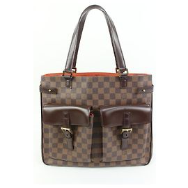 Louis Vuitton Discontinued Damier Ebene Uzes Manhattan Shoulder Bag Other