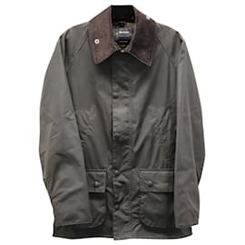 Barbour-Barbour Classic Beaufort Wax Jacket in Brown and Olive Cotton-Multiple colors