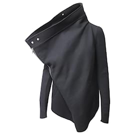 Giacca Rick Owens Sphinx Exploder Saturn in lana nera Nero