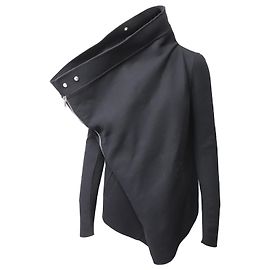 Rick Owens Sphinx Exploder Saturn Jacke in Black Laine Schwarz