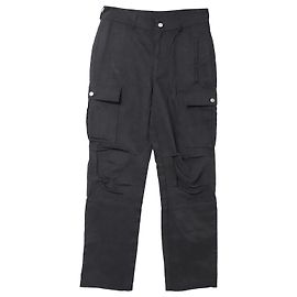 Alexander Wang Calça Cargo Multi-Bolso em Algodão Preto Preto