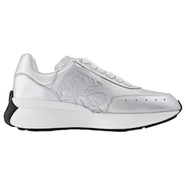 Alexander Mcqueen-Runner Sneakers in Multicolour Leather-Multiple colors