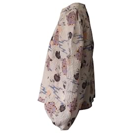 Ulla Johnson-Ulla Johnson Eliza Blouse in Multicolor Silk-Other
