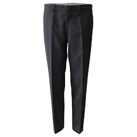 Prada-Prada Tailored Trousers in Grey Lana Vergine	-Grey