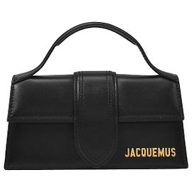 Sac à bandoulière Le Bambino - Jacquemus - Noir - Cuir Noir