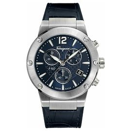 Salvatore Ferragamo F-80 watch Metallic