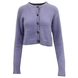 Autre Marque Cardigan corto Acne Studios in nylon viola chiaro Altro